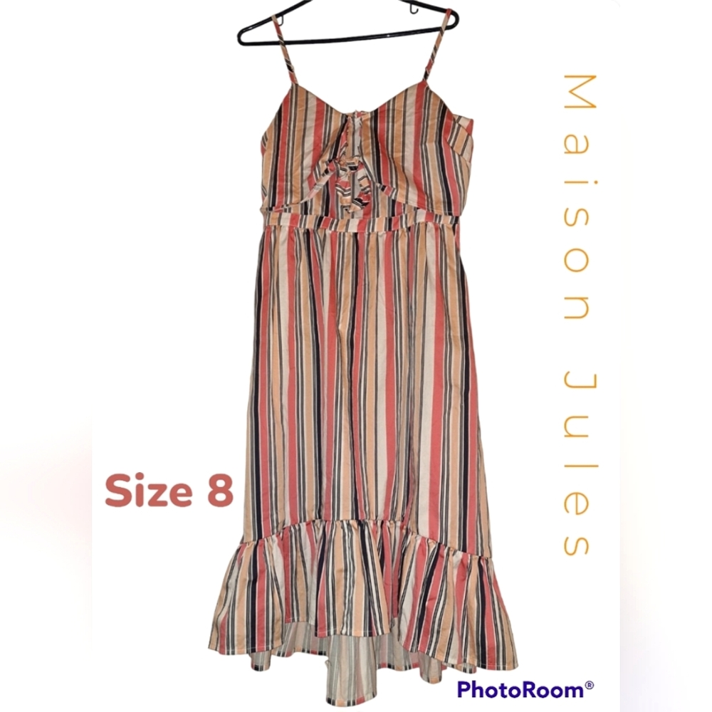 👽Maison Jules striped dress